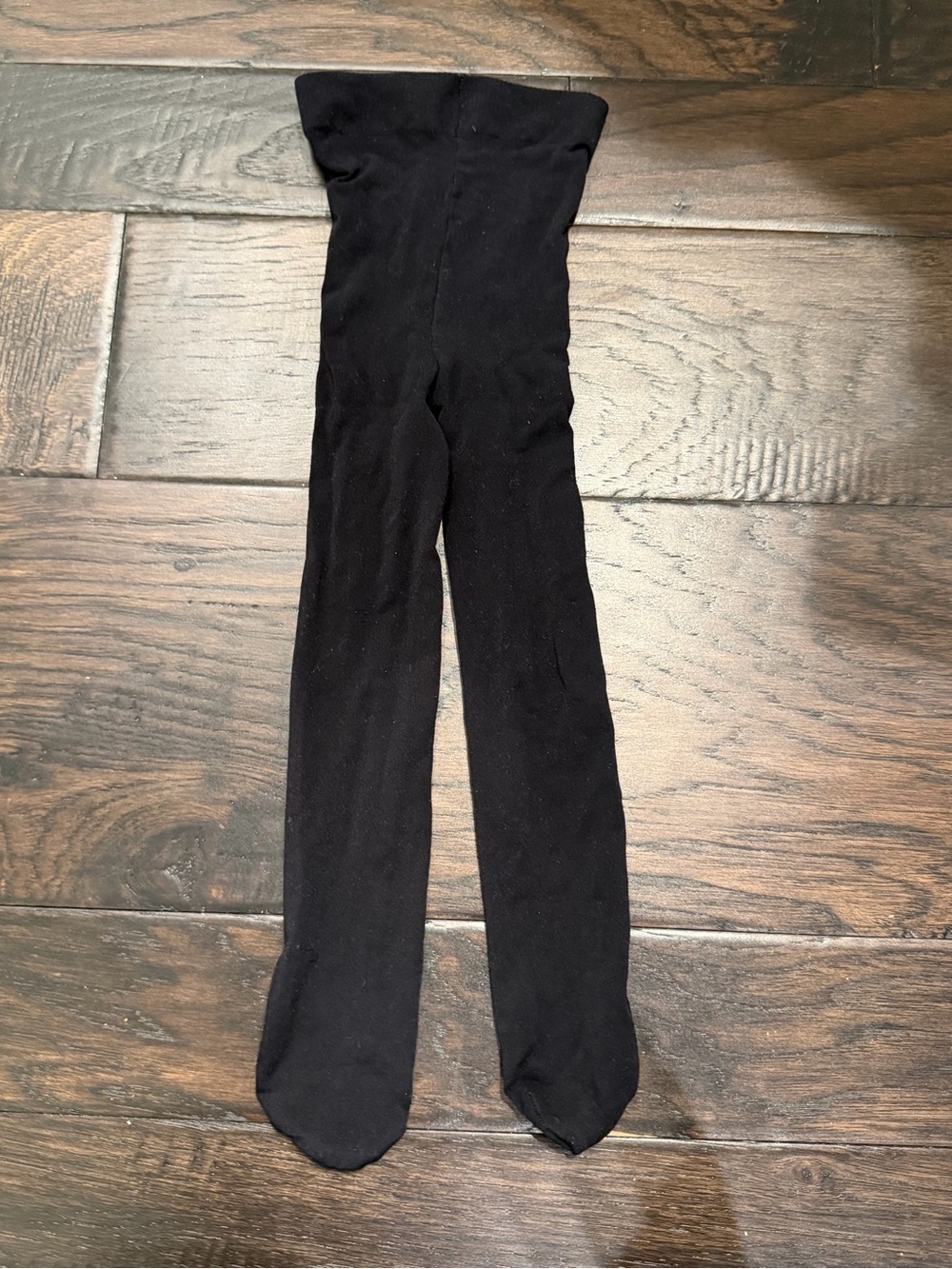 Cat & Jack black footed tights baby